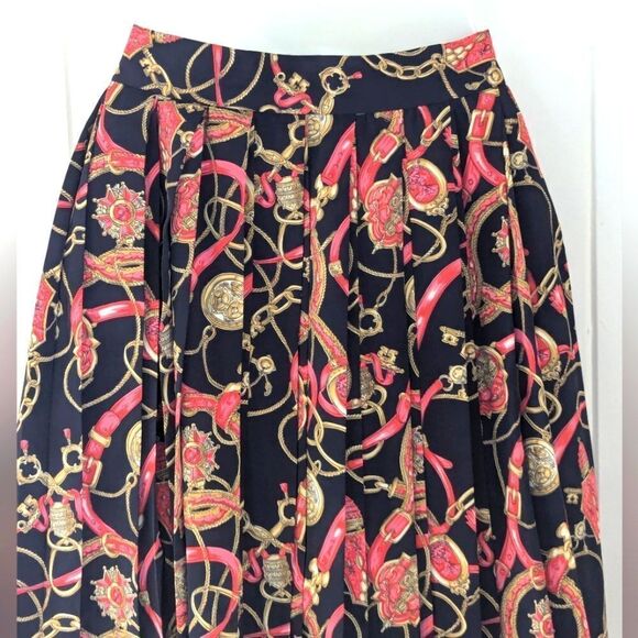 VTG Sete Skirt Whimsigoth Heritage Country Club Dark Academia Equestrian 38 - Picture 7 of 8